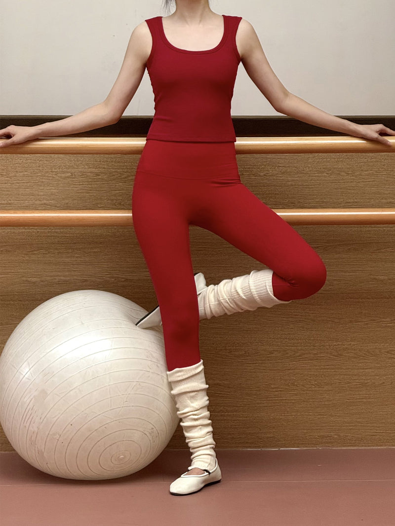 Red Yoga Set: Bold Energy Meets Everyday Active Style