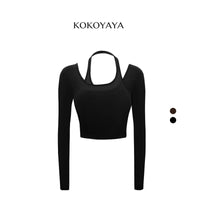kokoyaya Layered Design Crop Top Y036
