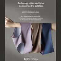 kokoyaya modal mulberry silk sports underwear women's one-piece mid-waist breathable high-elastic boxer pants N004