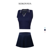 kokoyaya Tennis Polo+ Tennis Skirt B100