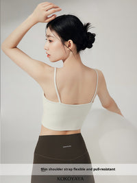 kokoyaya summer back sling sports sling vest women's fitness yoga pilates training suit