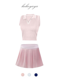 kokoyaya Tennis Polo+ Tennis Skirt B100