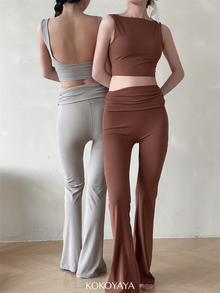 kokoyaya speaker yoga set, Pilates training suit sports set