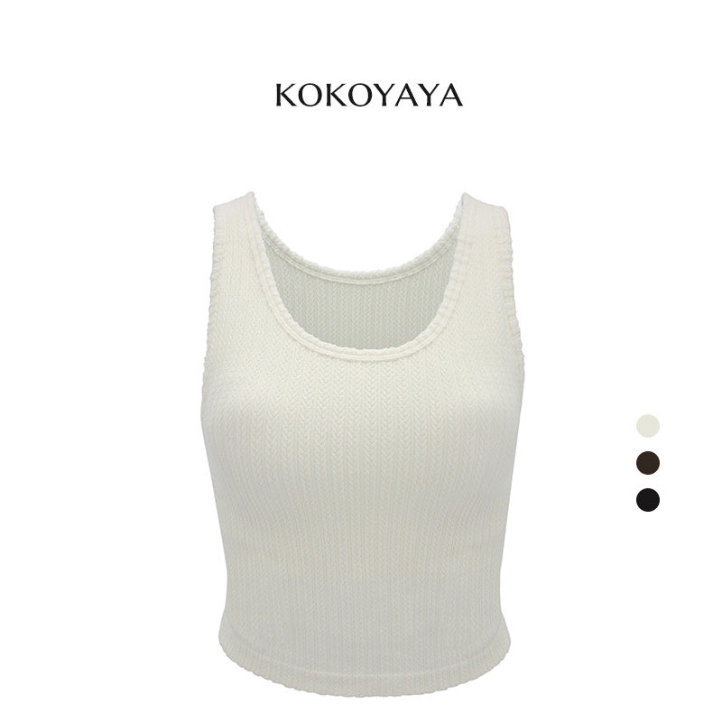 kokoyaya Honeycomb Design Knit Sports Tank B070
