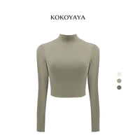 kokoyaya Open Back Yoga Long Sleeve Top Y029
