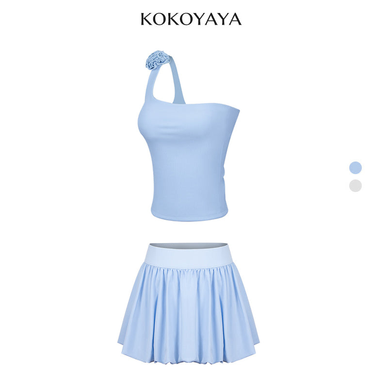 kokoyaya Tennis Top+ Tennis Skirt B098+Q016