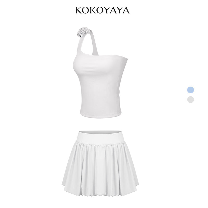 kokoyaya Tennis Top+ Tennis Skirt B098+Q016
