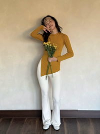 kokoyaya yoga clothes, sports clothes, Pilates smock, long-sleeved top, dance training clothes