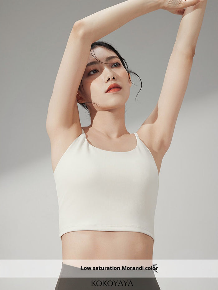 kokoyaya summer back sling sports sling vest women's fitness yoga pilates training suit