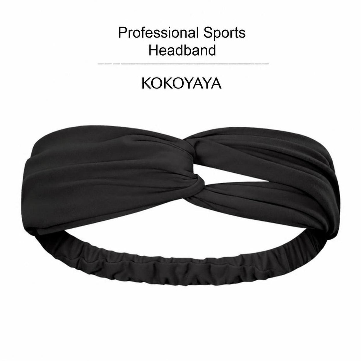kokoyaya Yoga Exercise Hairband Female Antiperspirant Sweat Headband Running Headband Fitness Headband Hair Strap P002