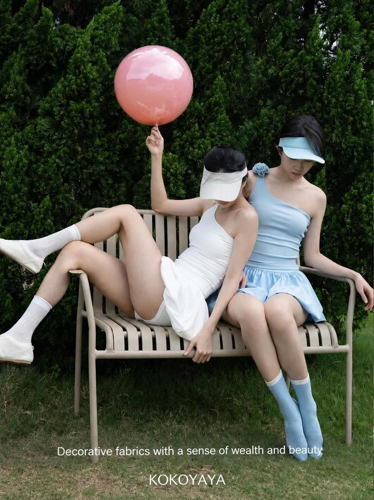 kokoyaya Tennis Top+ Tennis Skirt B098+Q016