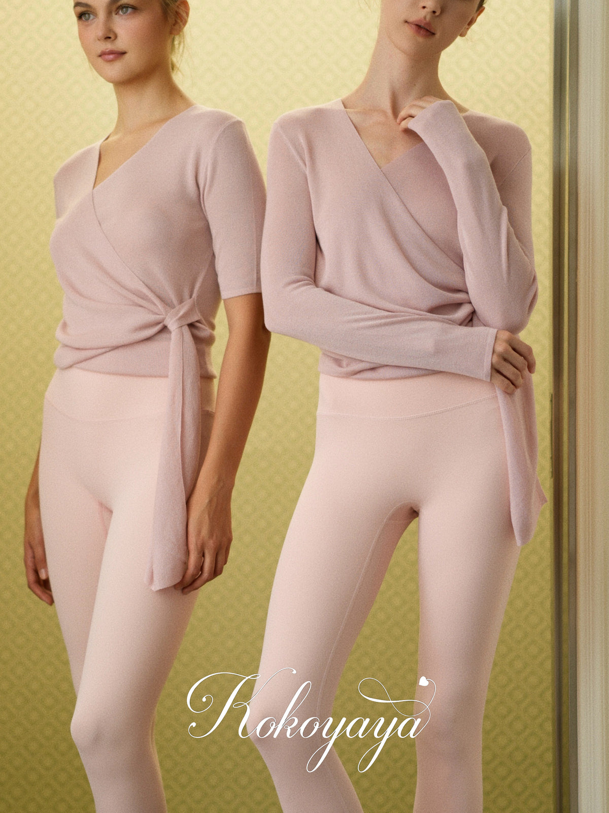 kokoyaya Yoga Pilates Knit Long Sleeve Y045