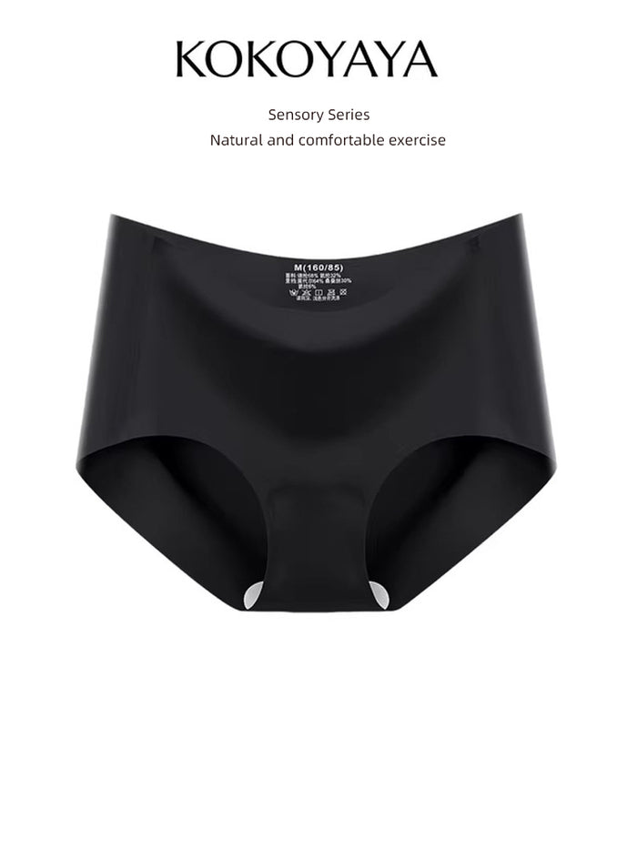 kokoyaya summer sports underwear women's ice silk briefs antibacterial fitness yoga underwear thin N001