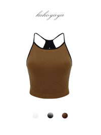 kokoyaya Minimalist Halter Sports Tank B071