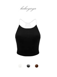 kokoyaya Minimalist Halter Sports Tank B071