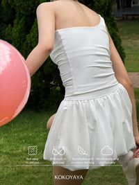 kokoyaya Tennis Top+ Tennis Skirt B098+Q016