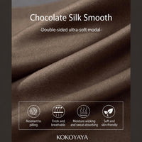 kokoyaya modal mulberry silk sports underwear women's one-piece mid-waist breathable high-elastic boxer pants N004