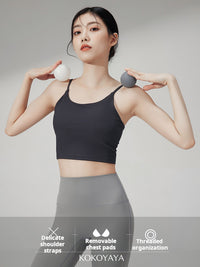 kokoyaya summer back sling sports sling vest women's fitness yoga pilates training suit