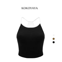 kokoyaya Minimalist Halter Sports Tank B071