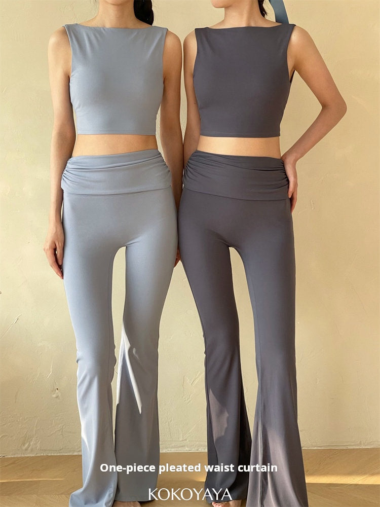 kokoyaya speaker yoga set, Pilates training suit sports set