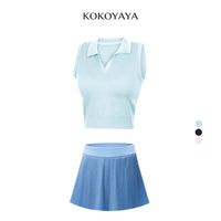 kokoyaya Tennis Polo+ Tennis Skirt B100