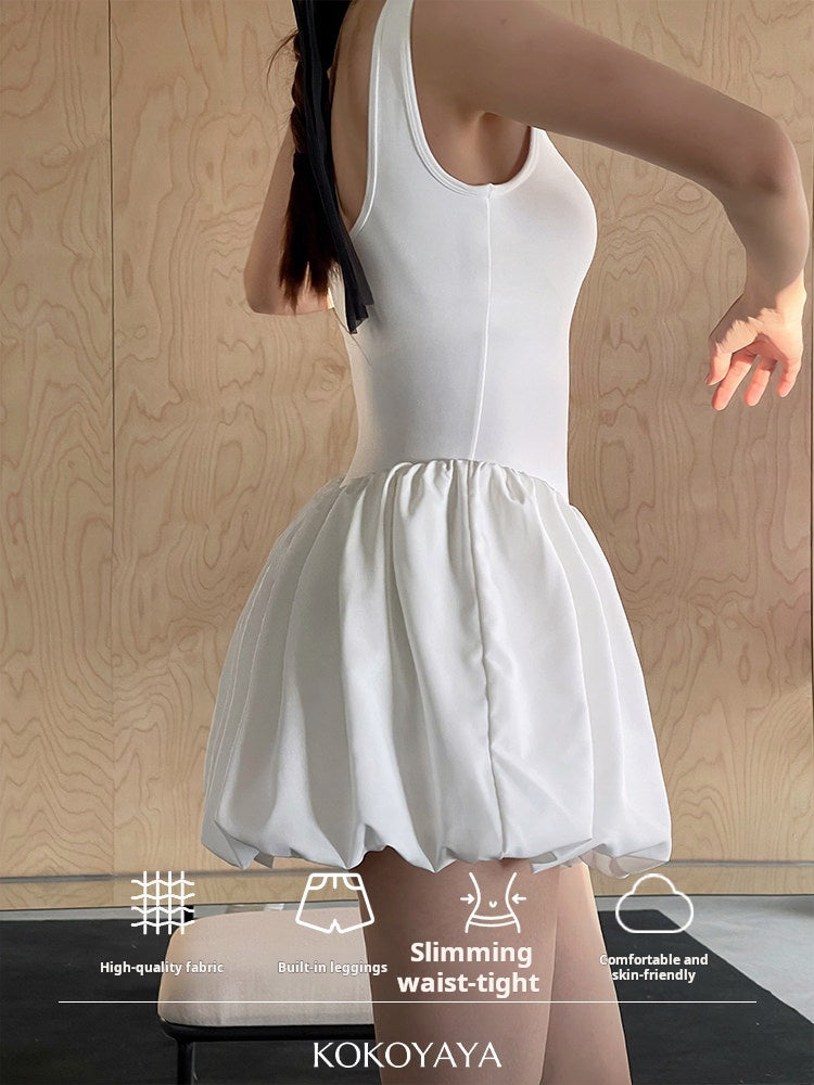 kokoyaya Women's Tennis Skirt, Anti-chafing Flared Skirt, Sports Short Skirt for Running Badminton
