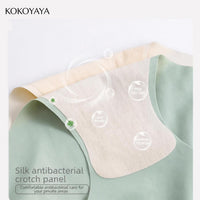 kokoyaya sports underwear women's antibacterial mid-waist thin women's underwear anti-pinch hip briefs pants N005