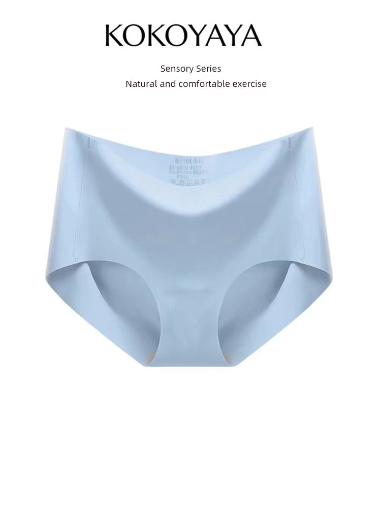 kokoyaya summer sports underwear women's ice silk briefs antibacterial fitness yoga underwear thin N001