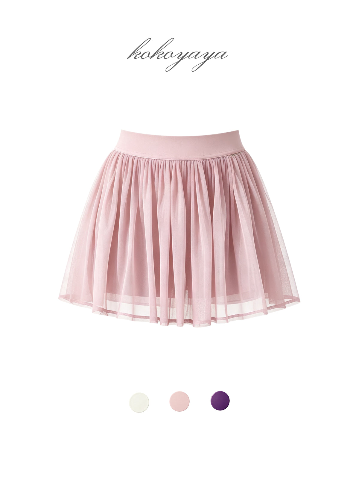 kokoyaya Elegant Sports Tennis Skirt Q036