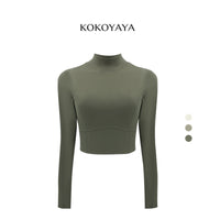 kokoyaya Open Back Yoga Long Sleeve Top Y029