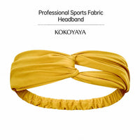 kokoyaya Yoga Exercise Hairband Female Antiperspirant Sweat Headband Running Headband Fitness Headband Hair Strap P002