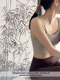 kokoyaya summer back sling sports sling vest women's fitness yoga pilates training suit