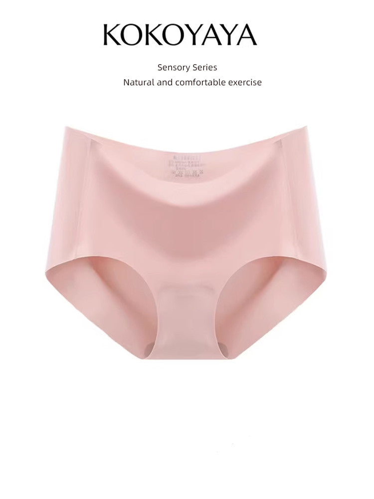 kokoyaya summer sports underwear women's ice silk briefs antibacterial fitness yoga underwear thin N001