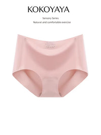 kokoyaya summer sports underwear women's ice silk briefs antibacterial fitness yoga underwear thin N001