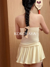 kokoyaya tennis sports suit skirt badminton fitness suit yoga
