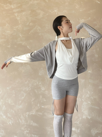 kokoyaya sports blouse women's spring, summer and autumn blouse loose fitness clothes Pilates yoga cardigan