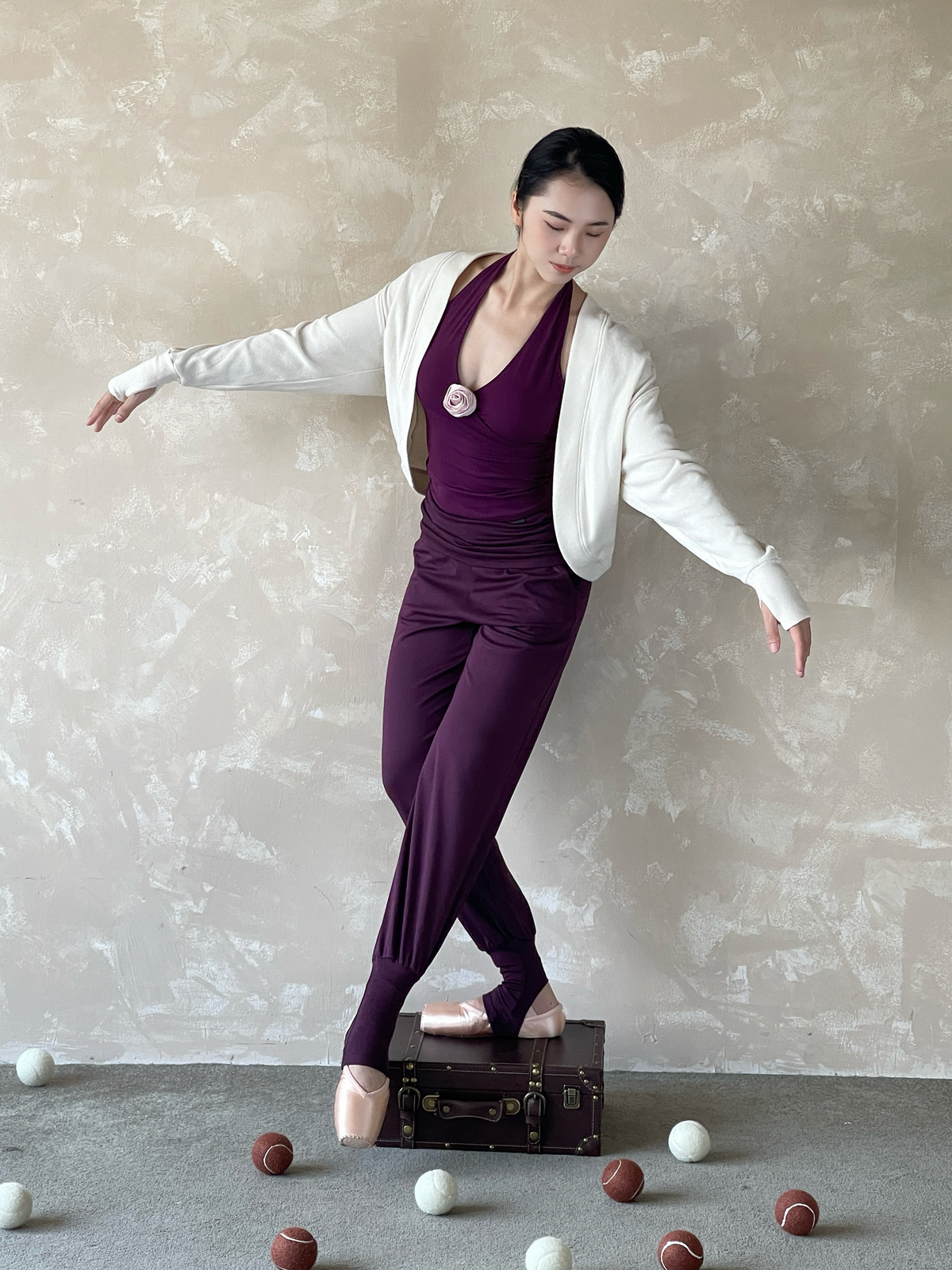 kokoyaya sports blouse women's spring, summer and autumn blouse loose fitness clothes Pilates yoga cardigan