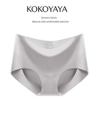 kokoyaya summer sports underwear women's ice silk briefs antibacterial fitness yoga underwear thin N001