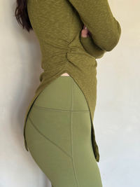 kokoyaya yoga clothes, sports clothes, Pilates smock, long-sleeved top, dance training clothes