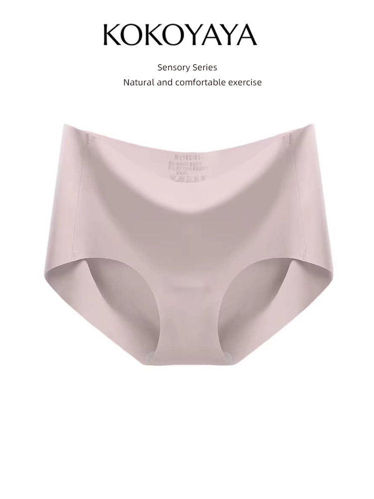 kokoyaya summer sports underwear women's ice silk briefs antibacterial fitness yoga underwear thin N001