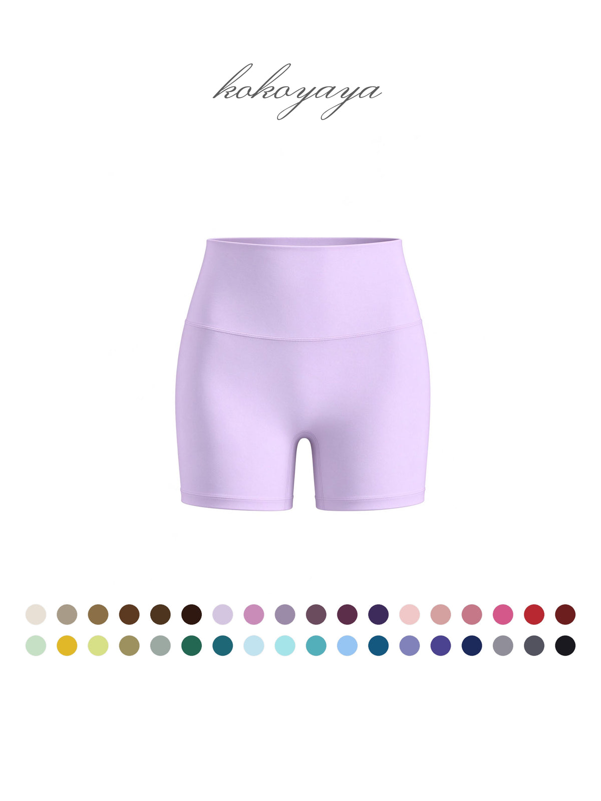 kokoyaya High Waist Pilates Yoga Shorts K028