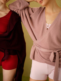 kokoyaya Solid Color Knit Long Sleeve Y123