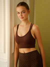 kokoyaya Open Back Cross Sports Bra B046