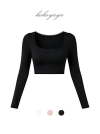kokoyaya Square Neck Crop Top Y095