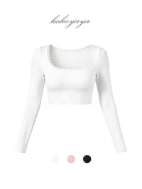 kokoyaya Square Neck Crop Top Y095