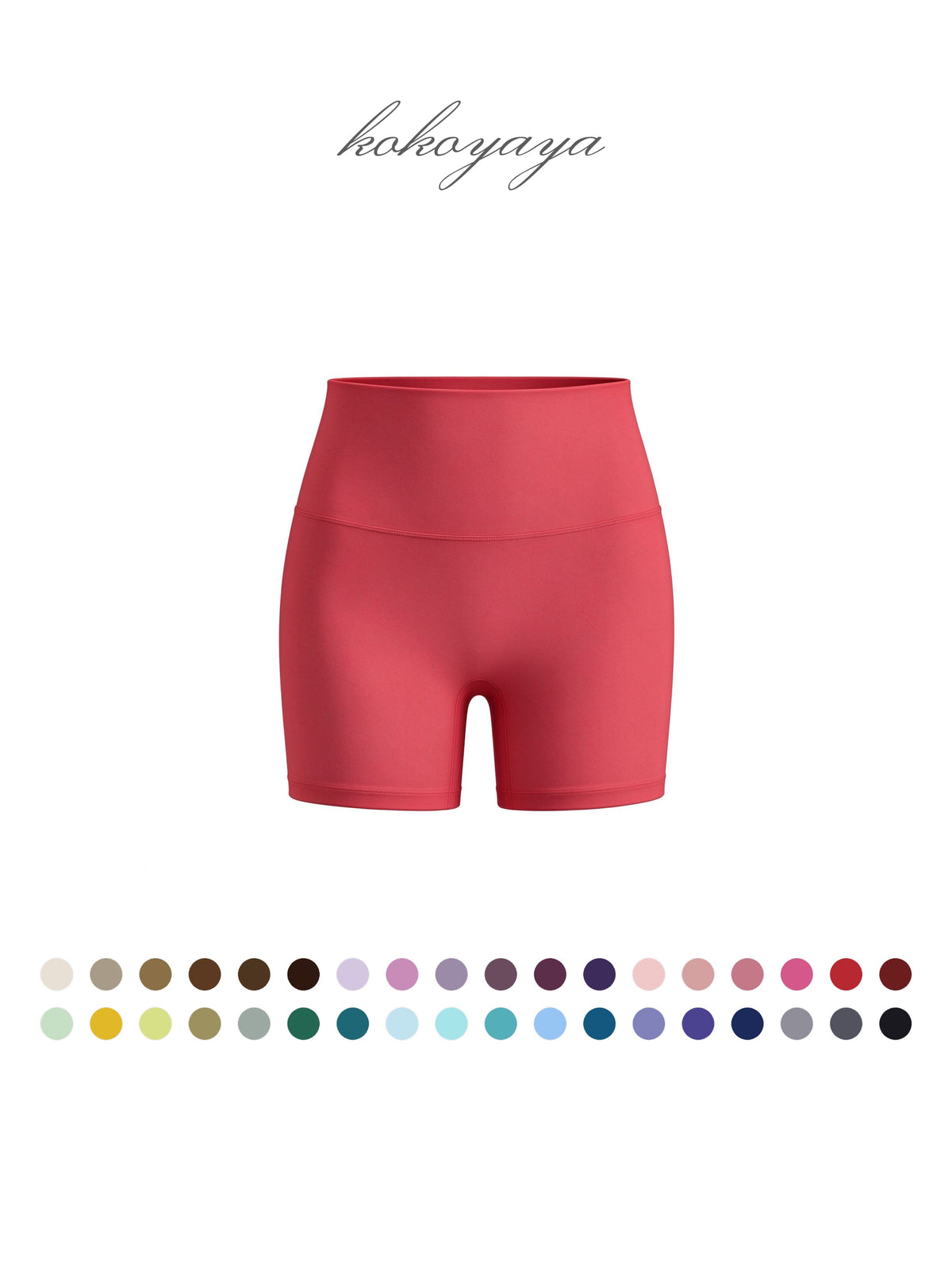 kokoyaya High Waist Pilates Yoga Shorts K028