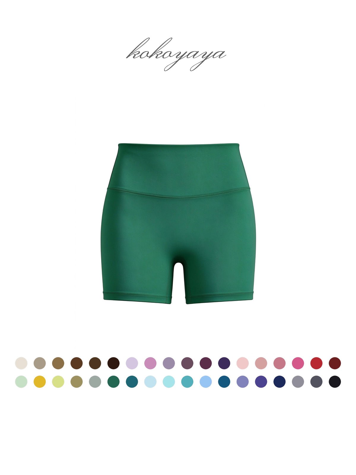 kokoyaya High Waist Pilates Yoga Shorts K028