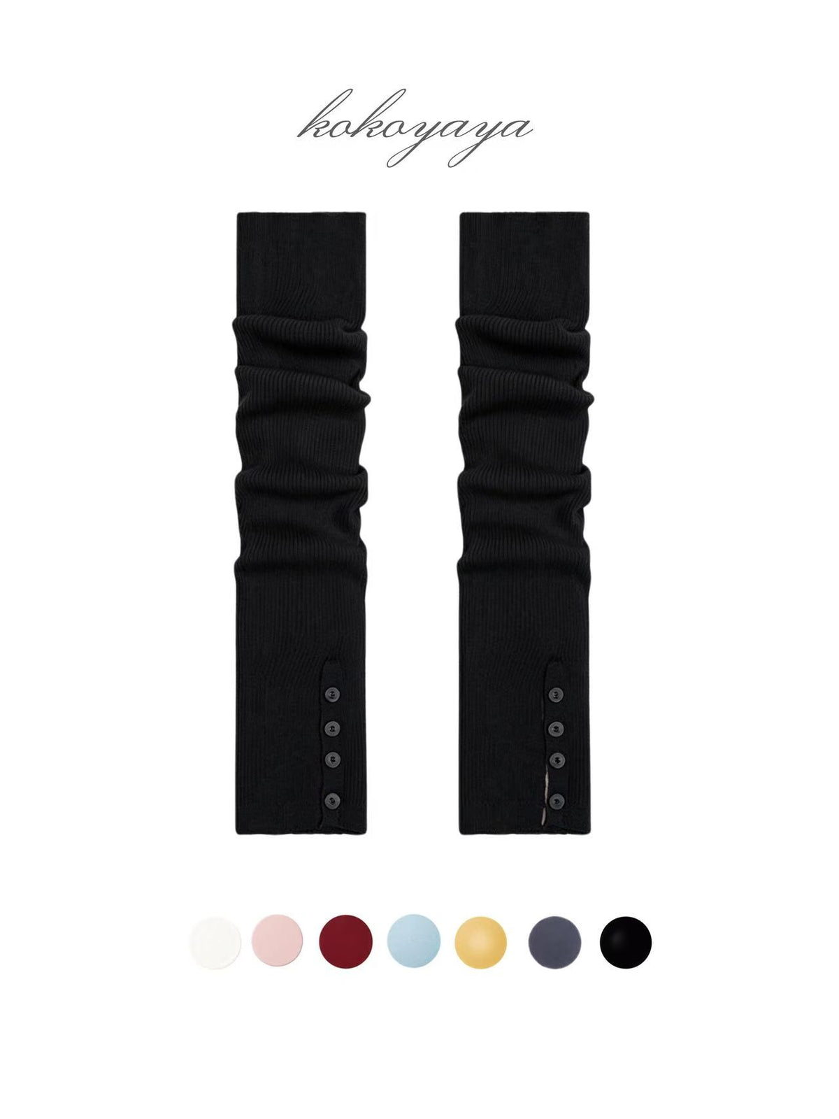 kokoyaya Yoga Pilates Knit Long Socks P008
