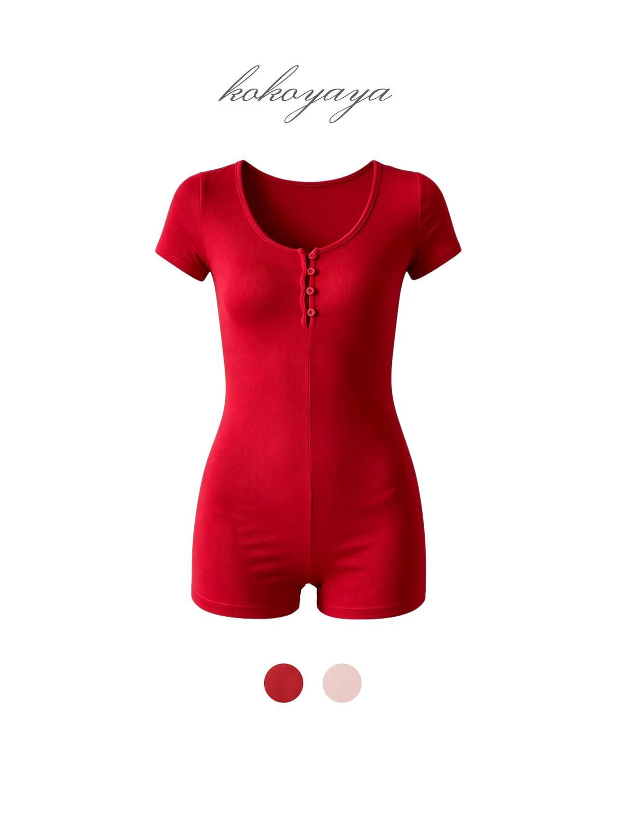 kokoyaya Short Dance Sports Bodysuit Y109