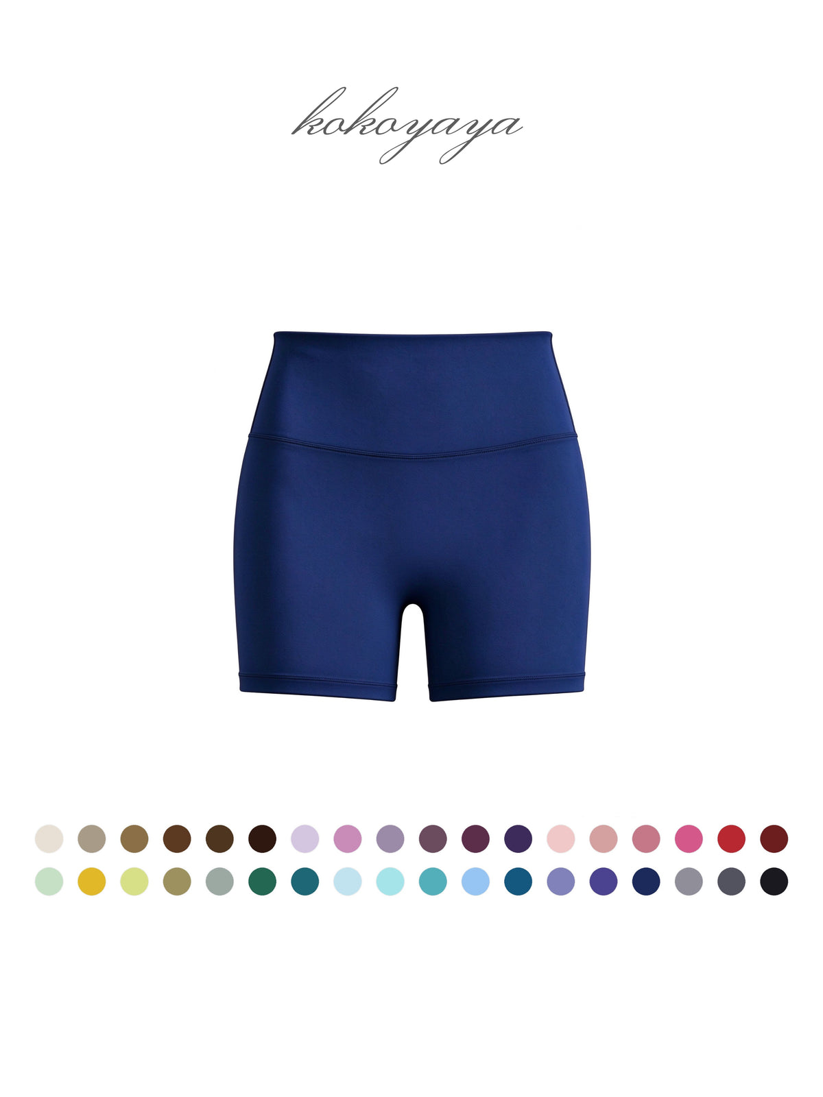 kokoyaya High Waist Pilates Yoga Shorts K028